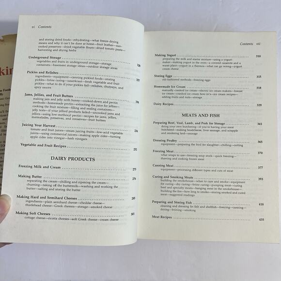 Stocking Up By Carol Stoner Food Processing Preserving Canning Recipes Hardcover - Picture 6 of 13